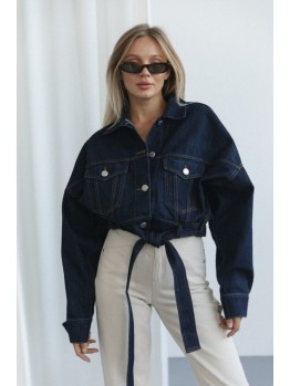 Куртка джинсовая Aisenberg "Elle x Aisenberg" Dark Blue