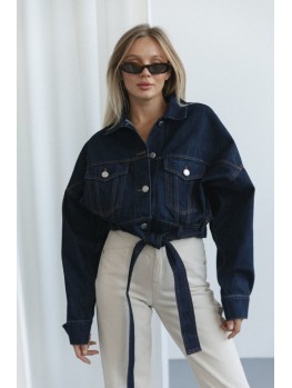 Куртка джинсова Aisenberg "Elle x Aisenberg" Dark Blue