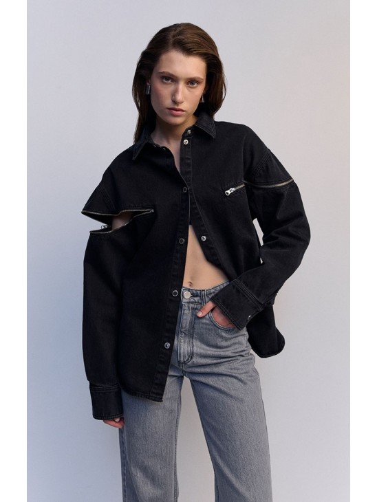 Рубашка Aisenberg Zip Black