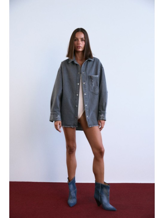 Рубашка джинсовая Aisenberg Grey