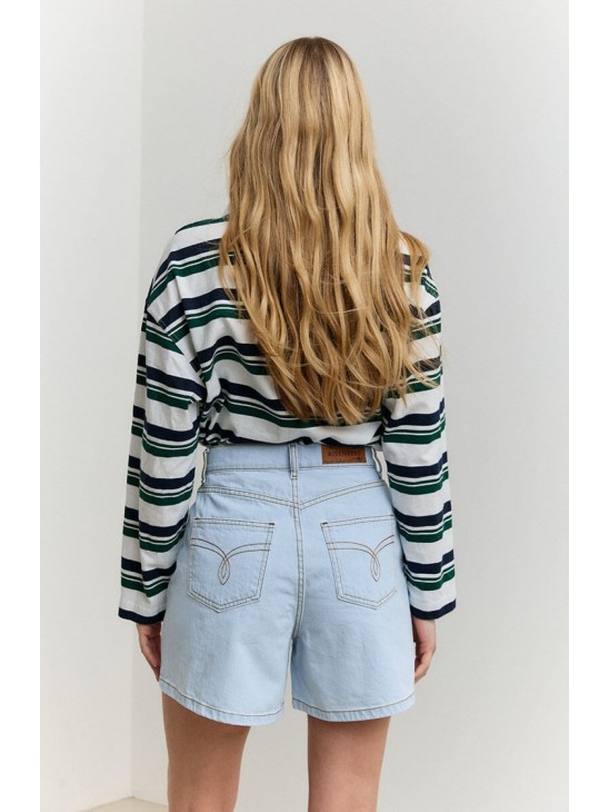Шорты Aisenberg Basic Bleach Light Blue