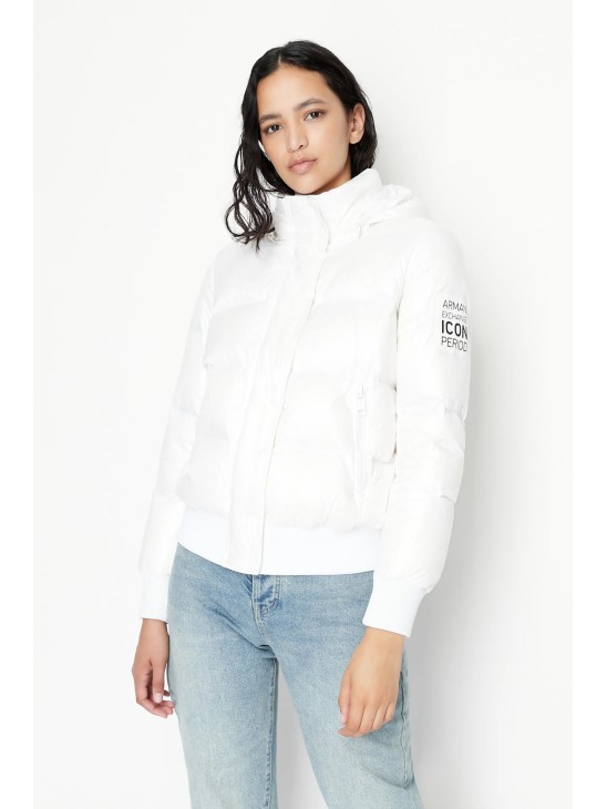 Куртка утепленная Armani Exchange Icon Period White Куртка утепленная Armani Exchange Icon Period White