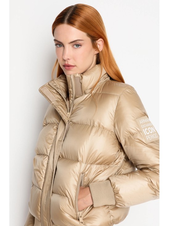 Куртка утепленная Armani Exchange Icon Period Beige Куртка утепленная Armani Exchange Icon Period Beige