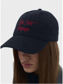 Черная джинсовая кепка Bitchin Do Not Engage