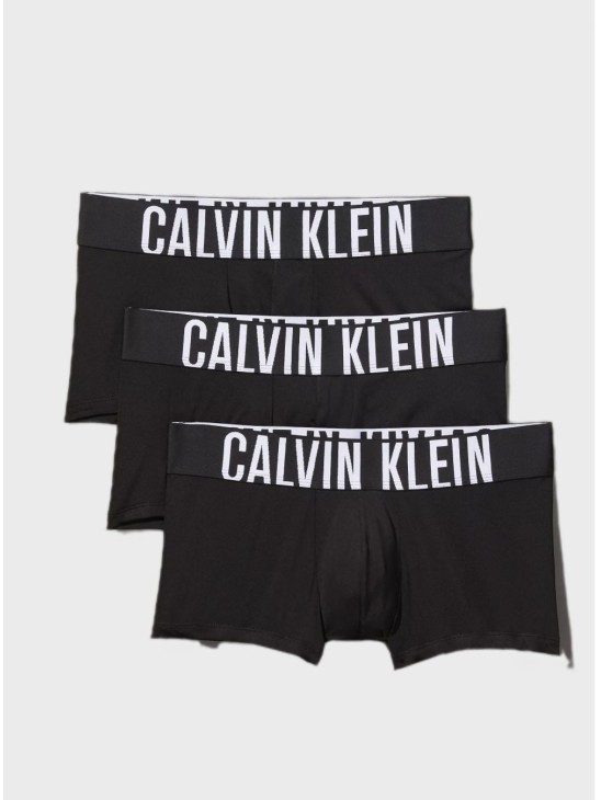 Чоловіча нижня білизна Calvin Klein Intense Power Micro 3-Pack Low Rise Trunk Black