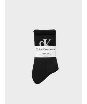 Жіночі шкарпетки Calvin Klein Cushion 3-Pack Crew Black/White/Grey