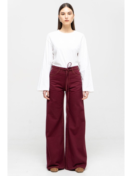 Джинси Match Baggy Burgundy