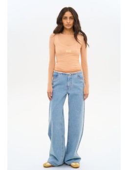 Джинси Match Wide Leg Blue