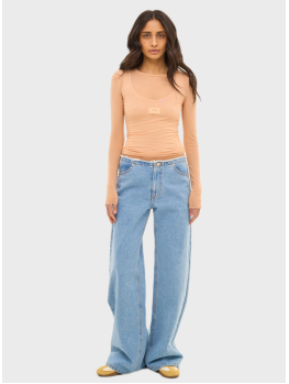 Джинси Match Wide Leg Blue