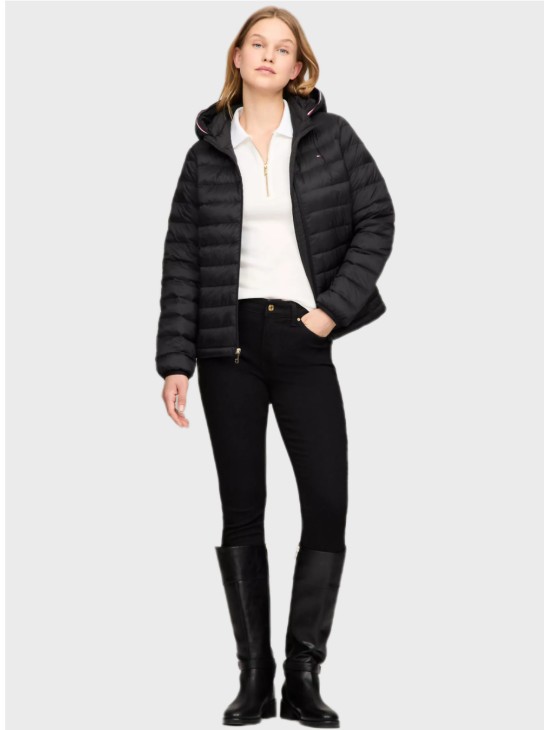 Куртка Tommy Hilfiger Lightweight Hooded Puffer Black