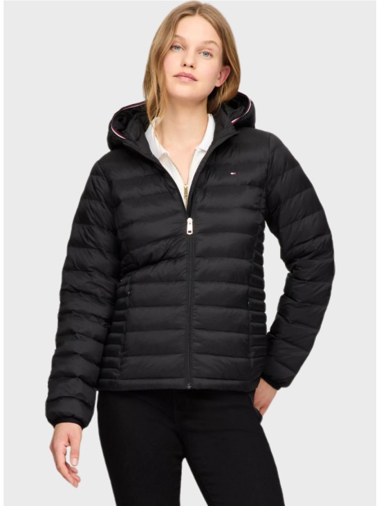 Куртка Tommy Hilfiger Lightweight Hooded Puffer Black