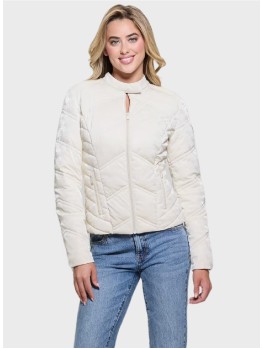 Куртка Guess Vona Logo Puffer White