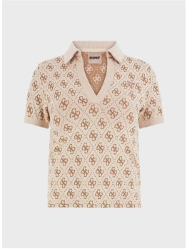 Футболка Guess Quattro Top Beige