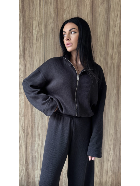 Вязаный костюм Kakao Brand черного цвета