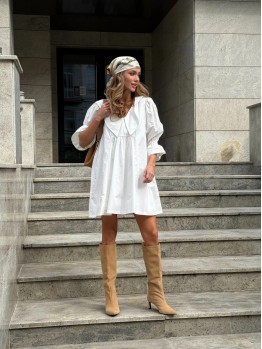 Платье Kakao brand Melissa белое