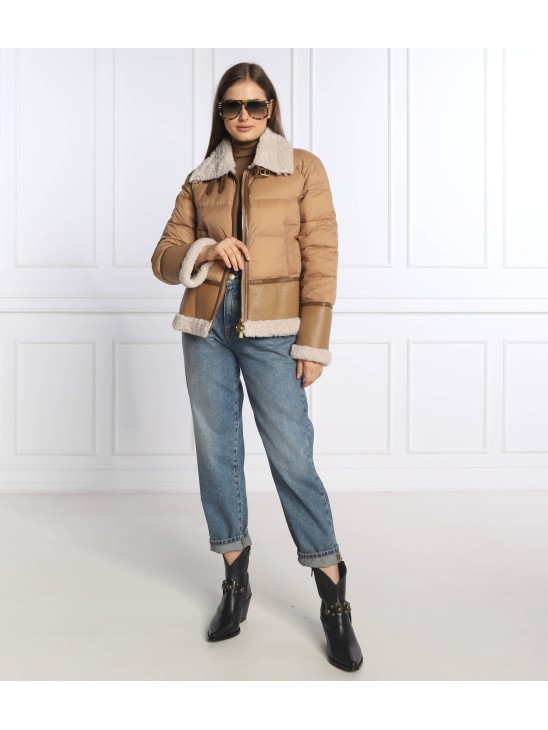 Куртка Pinko утеплена Iside Jacket Camel