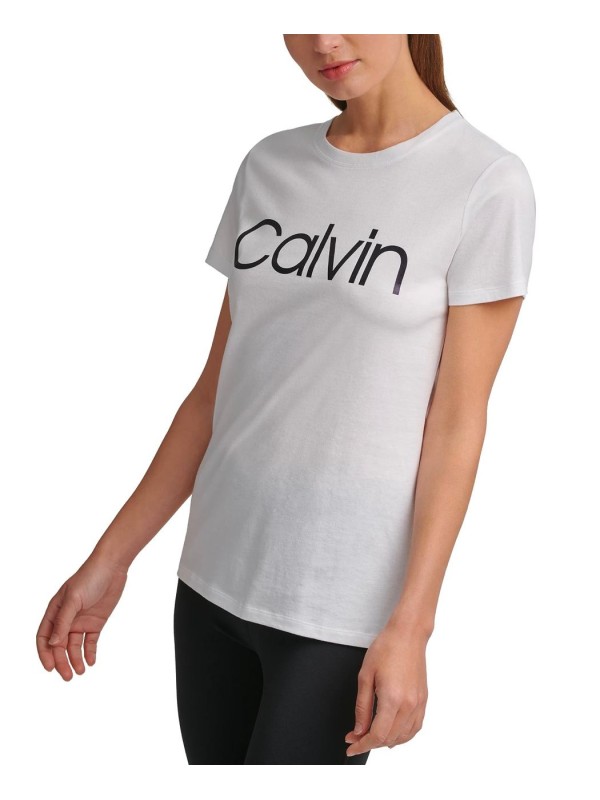 Футболка Calvin Klein Performance Logo T-Shirt White