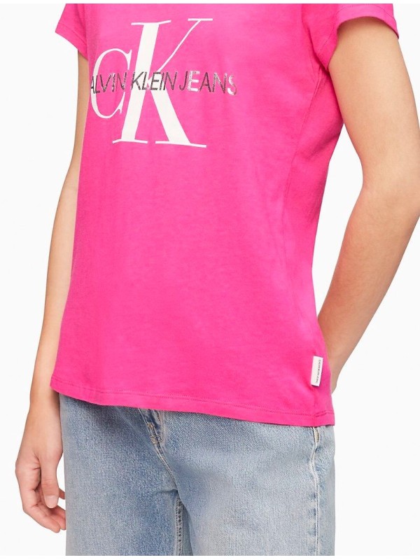 Футболка Calvin Klein Jeans Logo T-Shirt Coral Rose