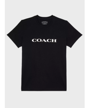 Футболка Coach Essential In Organic Cotton Black