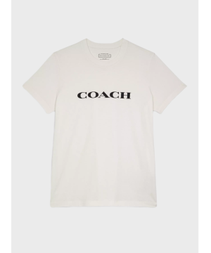 Футболка Coach Essential In Organic Cotton White