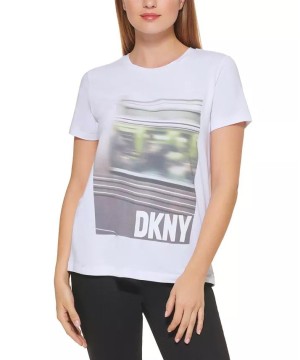 Футболка DKNY Subway Graphic-Print  