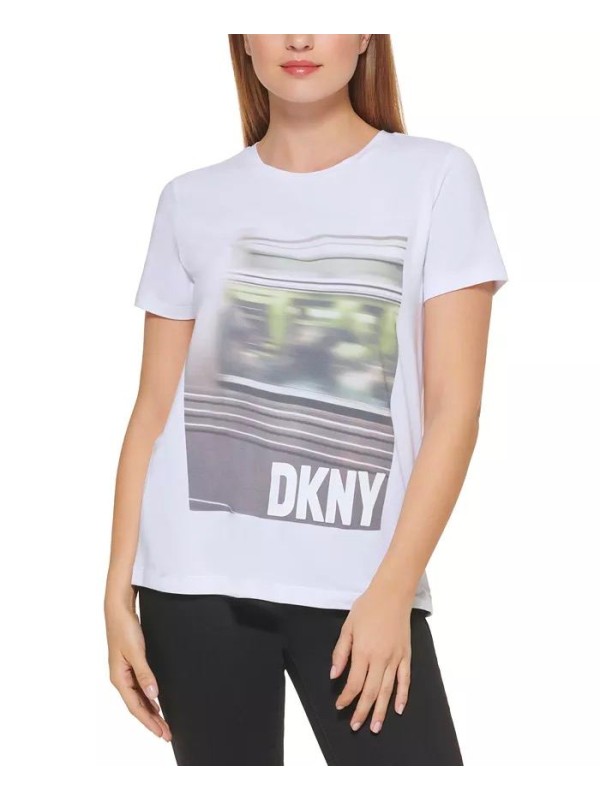 Футболка DKNY Subway Graphic-Print  