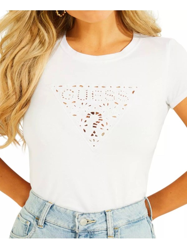 Футболка GUESS Eyelet Logo T-Shirt