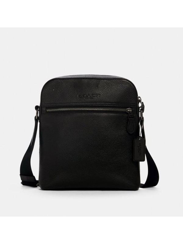 Мужская сумка Coach Logo messenger black