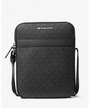 Мужская сумка Michael Kors cooper messenger black logo