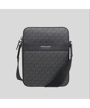 Мужская сумка Michael Kors cooper messenger black logo