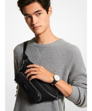 Мужская сумка MICHAEL KORS MENS Kent Woven Belt Bag