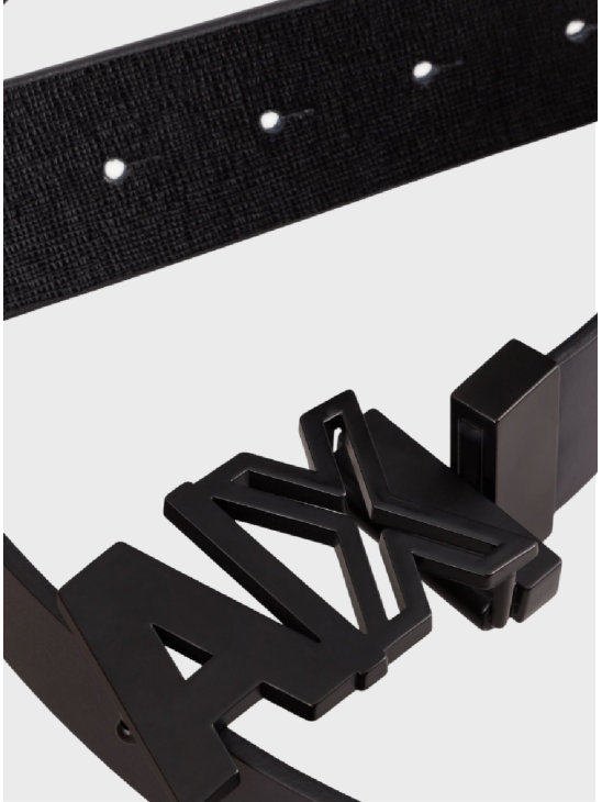 Мужской пояс Armani Exchange Navy/Black