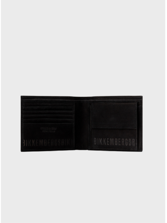 Чоловічий гаманець Bikkembergs Army Black