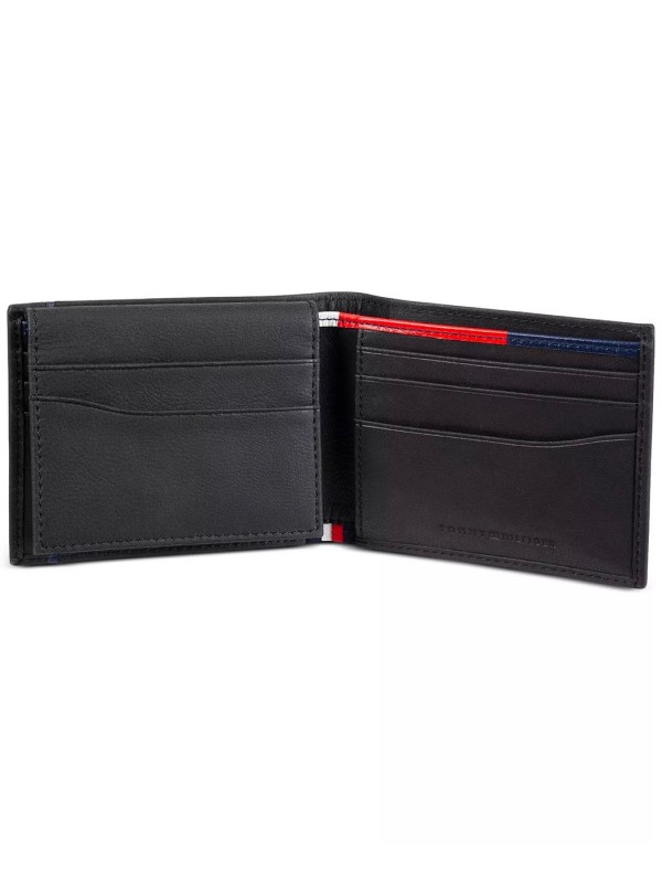 Чоловічий гаманець TOMMY HILFIGER Bifold Wallet, Removable Pocketmate & Key Fob