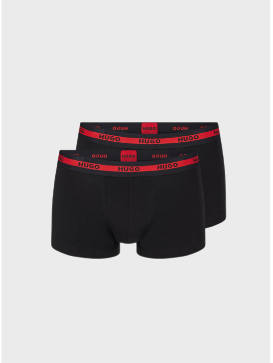 Чоловічий комплект Hugo із двох боксерів Twin Pack Black