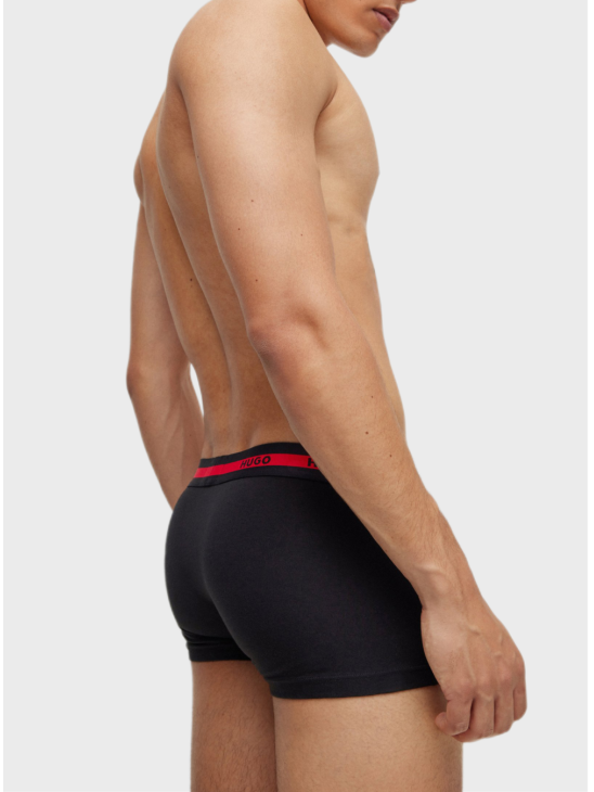 Чоловічий комплект Hugo із двох боксерів Twin Pack Black