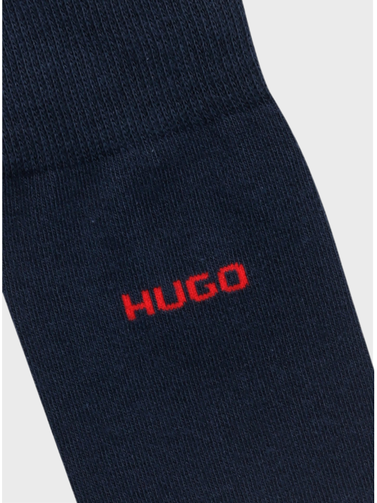Чоловічі шкарпетки Hugo в комплекті 2 пари Navy