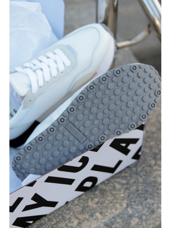 Кросівки Ice Play White & Silver Casual Shoes