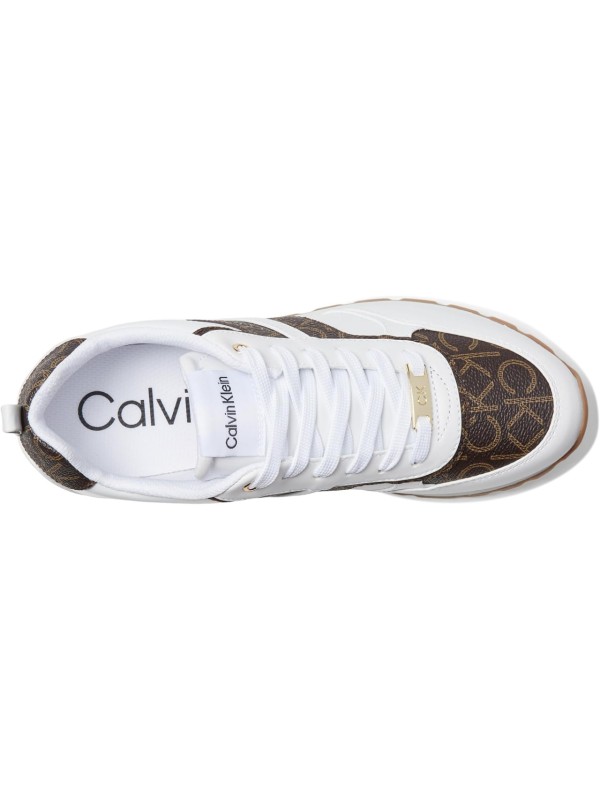 Кросівки Calvin Klein Carlla White/Brown