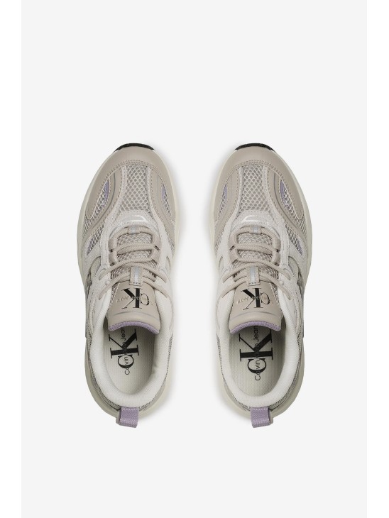 Кросівки Calvin Klein Retro Tennis Bright Eggshell/Lavender Aura