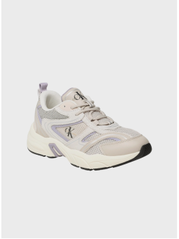 Кросівки Calvin Klein Retro Tennis Bright Eggshell/Lavender Aura