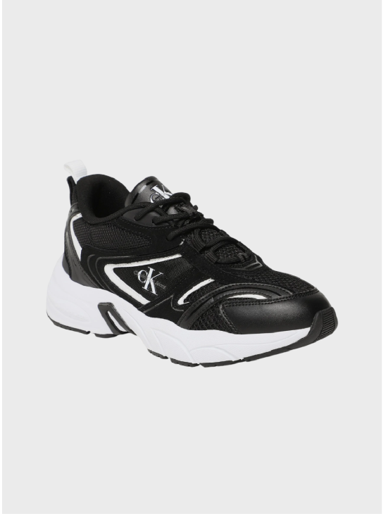 Кроссовки Calvin Klein Retro Tennis Black/Bright White
