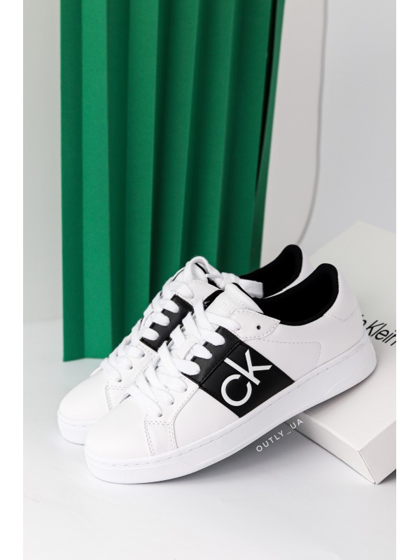 Calvin Klein Lace Up Sneaker White