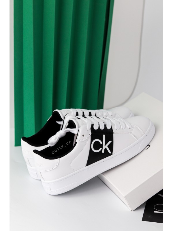 Calvin Klein Lace Up Sneaker White