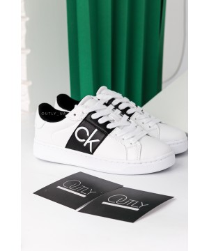 Calvin Klein Lace Up Sneaker White