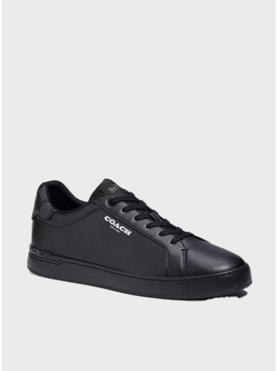 Чоловічі кеди Coach Clip Low Top Leather Black