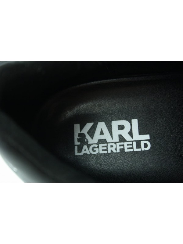 KARL LAGERFELD KOCKTAIL LO LACE Black Leather