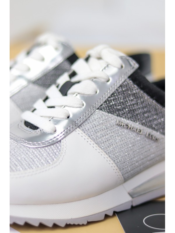 Кросівки Michael Kors Allie Trainer Sneakers Silver tone