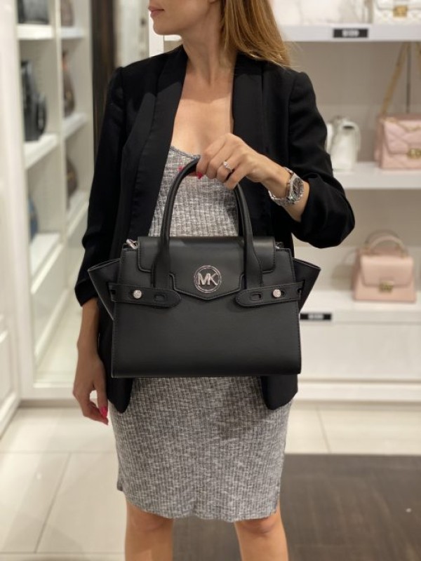 Cумка Michael Kors Carmen Satchel Black