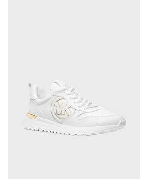 Кросовки Michael Kors Dev Logo Embossed Trainer White